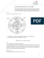 Magnetic Circuit of A D C Machine