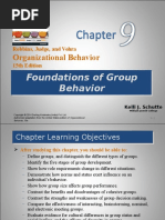 Foundations of Group Behaviour