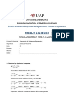 Trab Calculo Varias Variables