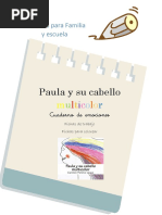 Recursos para Familia y Escuela - Cuaderno de Emociones de Paula y Su Cabello Multicolor