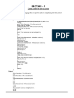 Data Structure Lab Record