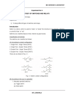 Mechatronics Lab 10 Studyofswitchesandrelays 20008