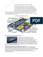 Identifying Motherboard Hardware Parts and Its Function