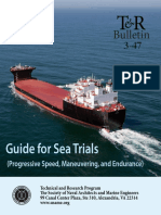 Sea Trial Procedure