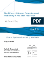 The Effects of System Grounding & Probability of Arc Flash Reduction - I-Gard - Ajit Bapat - October 27 2014