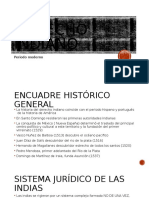 Derecho Indiano - Codificación