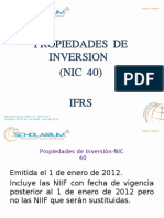 Propiedades de Inversion Nic 40