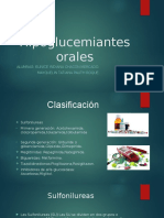 Hipoglucemiantes Orales