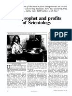 The Prophet and Profits of Scientology