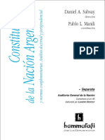 Constituición de La Nación Argentina Separata85 PDF