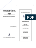 Teorias Del Estado y Del Poder 