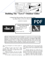 Tyro 1 - A Free-Flight Model Airplane (Glider)