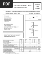 DC Components Co., LTD.: 1N5820 Thru 1N5822