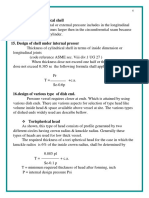 Stresses in Cylindrical Shell