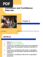 Estimation and Confidence Intervals: Mcgraw Hill/Irwin