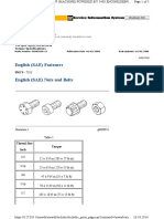 English (SAE) Fasteners