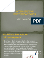 Caso - Intervención Psicopedagogica 