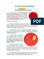 Microbial Culture Media