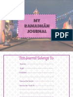 Ramadhān Journal Girls