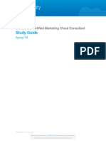 SGCertified Marketing Cloud Consultant