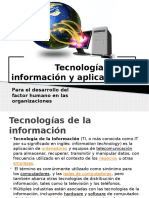 Tecnologías de La Informacion y Aplicaciones