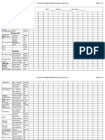 Ums Check List Sample Form