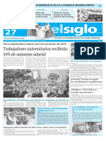 Edición Impresa El Siglo 27-05-2016