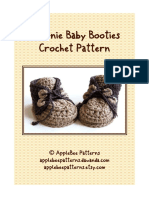 Applebee Patterns - Brownie Baby Booties