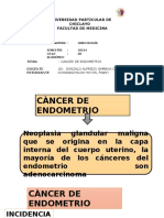 Cancer de Endometrio