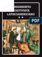 Pensamiento Positivista Latinoamericano Tomo 2 de Leopoldo Zea