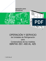 Manual de Operación y Servicio Modelos 69NT40 - 551 - 400 AL 4250001