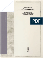 Arnau H y Otros Que Es El Utilitarismo PDF