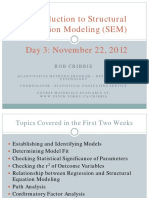 Intro To SEM - Day 3 - Nov2012