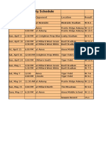 2016 Tiger Lax JV Schedule
