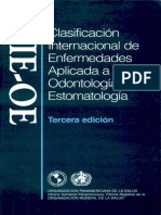 Clasificacion Internacional de Enfermedades Aplicada A Odontologia y Estomatologia