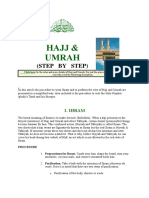 Hajj & Umrah: (Step by Step)