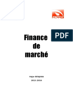 Finance de Marché 2015 - 2016