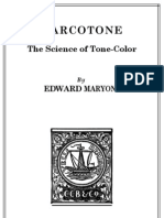 Edward Maryon - Marcotone The Science of Tone-Color (1924)