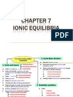 7.0 Ionic Equilibria (Students)