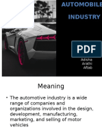 Automobile Industry