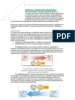 Resumo - Integração Metabólica