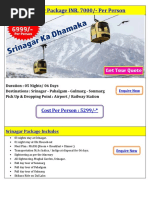 Srinagar Package