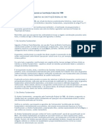 Direitos e Garantias Fundamentais Na Constituição Federal de 1988