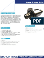 Coax Rotary Joint PDF