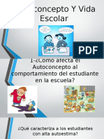 Autoconcepto Y Vida Escolar