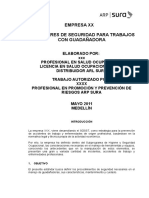 Ejemplo Procedimiento Seguro Guadañadora