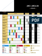 Copa América Centenario 2016 Schedule