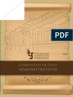 Compendio de Leyes Administrativas