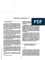 Policia Judicial en Derecho Comparado