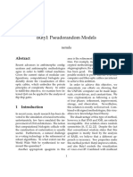 Butyl: Pseudorandom Models